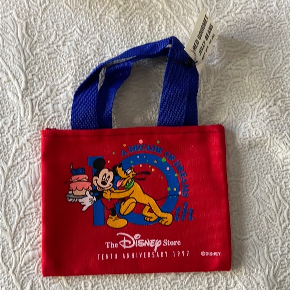 Disney Store 10th Anniversary Mini Cotton Bag - Picture 2 of 7